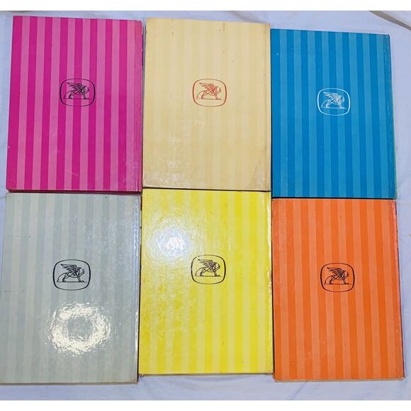 Golden Book Illustrated Dictionary Complete Set 1961 Vol 1-6 Hardcover Vintage - Picture 7 of 12